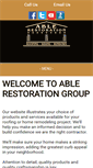 Mobile Screenshot of ablerestorationgroup.com